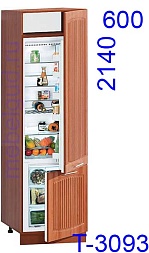 Шкаф под встроенный холодильник Т-3093 Сопрано