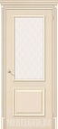Дверь Классико-13 Ivory с художественным стеклом