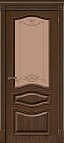 Дверь Вуд Классик-51 Golden Oak с художественным стеклом