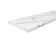 Столешница Барная Гранит Белый 3050*600*38