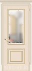 Дверь Классико-33G-27 Ivory белое сатинированное стекло