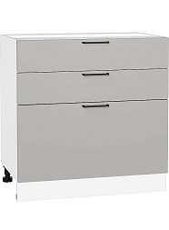 Тумба нижняя Н-803 три ящика | 800*820*490