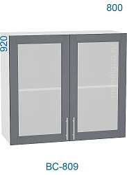 Шкаф верхний ВС-809 со стеклом