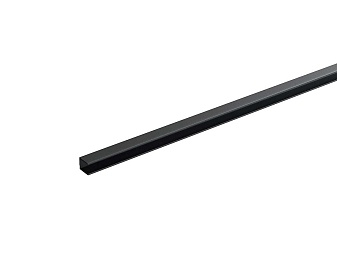 Планка торцевая МатЧерный для стенпанели