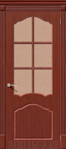 Дверь Каролина Ф-15 Макоре стекло Бронзовое