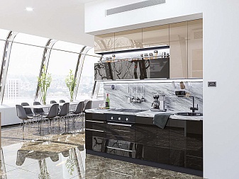 Кухня ФВ-82.6 Gallant/Anthracite | 2,3м