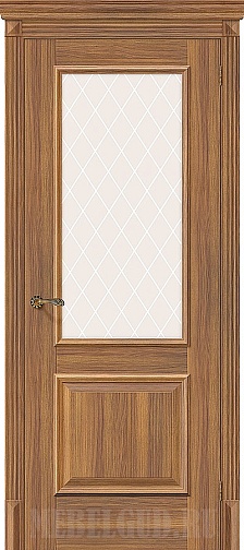 Дверь Классико-13 Golden Reef с художественным стеклом
