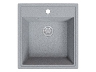 Мойка 465021 1Ч МатСерый квадратная