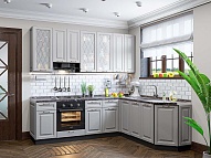 Кухня ФВ-90.6 Дуб Серый | 2,4м/1,9м