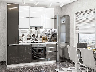 Кухня ФВ-82.5 Angel/Anthracite | 2,0м