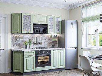 Кухня ФВ-90.7 Дуб Оливковый | 1,9м