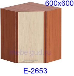Шкаф верхний угловой Е-2653 Софт