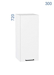 Шкаф верхний Е-2622 Софт | 300*720*320