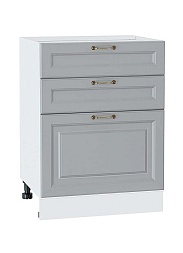 Тумба нижняя Т-3279 Премиум с 3-мя ящиками | 600*820*480