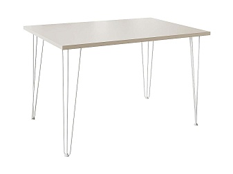 Стол TLC-1.2 Кашемир/Белый обеденный 1200*750