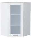 Шкаф верхний угловой ВУС-599 со стеклом | 600*920*600