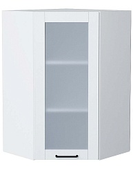 Шкаф верхний угловой ВУС-599 со стеклом | 600*920*600