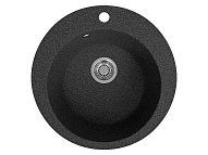 Мойка 4718 1Ч МатЧерный врезная