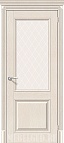 Дверь Классико-33 Cappuccino Softwood с художественным стеклом