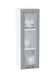 Шкаф верхний Е-3204 Премиум со стеклом | 300*920*320
