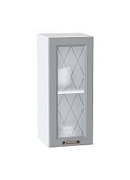 Шкаф верхний Е-3223 Премиум со стеклом | 300*720*320