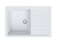 Мойка 754919 1Ч1К МатБелый врезная