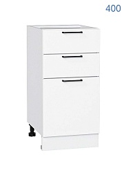 Тумба нижняя Т-2670 Софт с 3-мя ящиками | 400*820*480