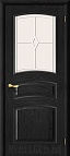 Дверь М16 Т-08 Венге стекло Полимер