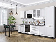 Кухня КХ-445 Белый | 3,3м