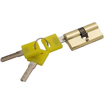 Цилиндр ключ/ключ «Bravo ZK-60-30/30» Золото