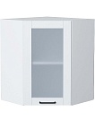 Шкаф верхний угловой ВУС-590 со стеклом | 600*720*600